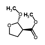 CAS#: 117632-35-6, Methyl (2S,3S)-2-Methoxytetrahydro-3-Furancarboxylate