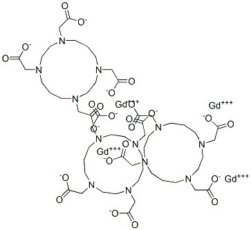 CAS 登录号:117652-04-7, 1,4,8,11-四氮杂环十四烷-N,N',N'',N'''-四乙酸钆