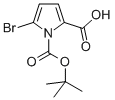 CAS#: 117657-41-7, 5-Bromo-1H-Pyrrole-1,2-Dicarboxylic Acid 1-(1,1-Dimethylethyl) Ester