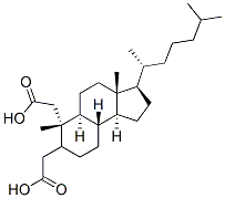 CAS#: 1178-00-3, 2-[(3aR,5aR,6S,7S,9aR,9bS)-6-(2-Methoxy-2-Oxoethyl)-3a-Methyl-3-(6-Methylheptan-2-Yl)-1,2,3,4,5,5a,6,7,8,9,9a,9b-Dodecahydrocyclopenta[f]Naphthalen-7-Yl]Acetic Acid