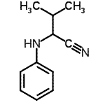 CAS 登录号：117874-96-1， 2-苯胺基-3-甲基丁腈