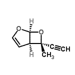 CAS 登录号：117999-92-5， (1S,5R,6S)-6-乙炔基-6-甲基-2,7-二氧杂双环[3.2.0]庚-3-烯