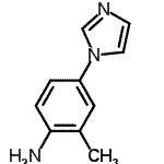 CAS # 118111-96-9, 4-(1H-Imidazol-1-Yl)-2-Methylaniline