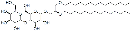 CAS 登录号：118203-77-3， (2R,3R,4R,5R,6R)-2-丙氧基-3,4-二(十四烷氧基)-6-[[(2R,3R,4S,5R,6R)-3,4,5-三羟基-6-(羟基甲基)四氢吡喃-2-基]氧基甲基]四氢吡喃-3,4,5-三醇