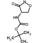 CAS#: 118236-32-1, 2-Methyl-2-Propanyl [(4S)-3-Oxo-1,2-Oxazolidin-4-Yl]Carbamate