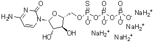 CAS#: 118374-59-7, Cytidine-5'-O-(1-Thiotriphosphate), Rp-Isomer Sodium Salt