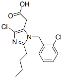 CAS 登录号:118393-93-4, 2-N-丁基-4-氯-1-(2-氯苄基)咪唑-5-乙酸