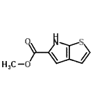 CAS 登录号：118465-49-9， 甲基6H-噻吩并[2,3-b]吡咯-5-羧酸酯