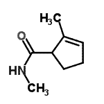 CAS 登录号：118495-19-5， N,2-二甲基-2-环戊烯-1-甲酰胺