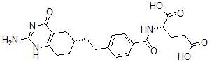 CAS 登录号：118537-33-0， (2S)-2-[[4-[2-[(6R)-2-氨基-4-氧代-5,6,7,8-四氢-1H-喹唑啉-6-基]乙基]苯甲酰基]氨基]戊烷二酸