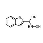 CAS 登录号：118564-89-9， 2-(1-羟基氨基乙基)-苯并噻吩