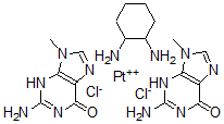 CAS 登录号:118574-25-7, 铂(IV)环己基二胺-9-甲基鸟苷二氯化物