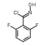 CAS 登录号：118591-69-8， 2,6-二氟-N-羟基苯甲醛肟氯化物