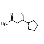 CAS 登录号：118653-87-5， 4-(1-吡咯烷基)-4-硫代-2-丁酮