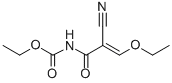 CAS 登录号:1187-34-4, N-(2-氰基-3-乙氧基-1-氧代-2-丙烯-1-基)-氨基甲酸乙酯