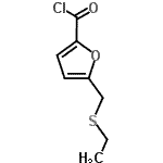 CAS#: 118800-45-6, 5-[(Ethylsulfanyl)Methyl]-2-Furoyl Chloride