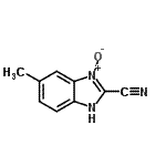CAS 登录号：118807-84-4， 5-甲基-1H-苯并咪唑-2-甲腈3-氧化物