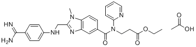 CAS#: 1188263-64-0, Dabigatran ethyl AcOH Salt