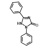 CAS 登录号：118946-49-9， 2,5-二苯基-1,2-二氢-3H-1,2,4-三唑-3-酮