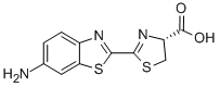 CAS#: 118969-27-0, 2-(6-Amino-2-Benzothiazolyl)-4,5-Dihydro-4-Thiazolecarboxylic Acid