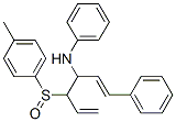 CAS 登录号:118993-44-5, 1-苯基-3-苯基氨基-4-(4-甲苯亚磺酰)-1,5-己二烯