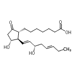CAS 登录号:119008-22-9, (11alpha,13E,15S,17E)-11,15-二羟基-9-氧代前列腺-13,17-二烯-1-酸