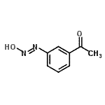 CAS 登录号：119149-25-6， 1-{3-[(E)-羟基偶氮]苯基}乙酮