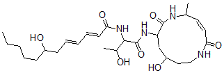 CAS 登录号：119259-74-4， 滑行菌素E