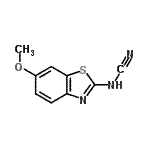 CAS#: 119283-94-2, (6-Methoxy-1,3-Benzothiazol-2-Yl)Cyanamide