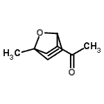 CAS 登录号：119558-56-4， 1-(4-甲基-7-氧杂双环[2.2.1]庚-5-烯-2-基)乙酮