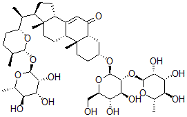 CAS#: 119784-25-7, Polypodoside A