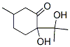 CAS 登录号:119980-52-8, 2-羟基-2-(2-羟基丙-2-基)-5-甲基环己烷-1-酮