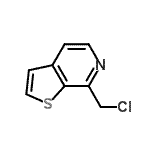 CAS 登录号：120010-15-3， 7-(氯甲基)噻吩并[2,3-c]吡啶