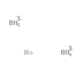 CAS 登录号：12006-99-4， 二[己氢化硼酸(3-)]钼(6+)