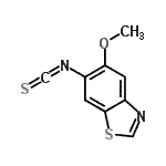 CAS 登录号：120195-00-8， 6-异硫氰酸基-5-甲氧基-1,3-苯并噻唑