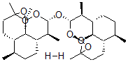 CAS 登录号：120224-11-5， 二(表脱氧二氢青蒿素)醚