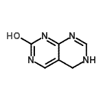 CAS 登录号：120267-08-5， 5,6-二氢嘧啶并[4,5-d]嘧啶-2-醇