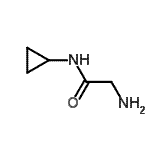 CAS 登录号：120436-02-4， N-环丙基甘氨酰胺