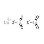 CAS 登录号：12047-34-6， 二[氧代(二氧代)钽]钡