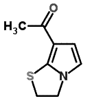 CAS 登录号：120627-38-5， 1-(2,3-二氢吡咯并[2,1-b][1,3]噻唑-7-基)乙酮