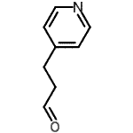 CAS 登录号：120690-80-4， 3-(4-吡啶基)丙醛