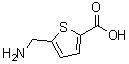 CAS 登录号：120889-75-0， 5-(氨基甲基)-2-噻吩羧酸