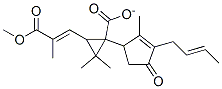 CAS 登录号：121-20-0， [(1S)-3-[(Z)-丁-2-烯基]-2-甲基-4-氧代-1-环戊-2-烯基](1R,3R)-3-[(E)-3-甲氧基-2-甲基-3-氧代丙-1-烯基]-2,2-二甲基环丙烷-1-羧酸酯
