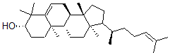 CAS 登录号：121108-99-4， (3S,8R,9S,10R,13R,14S)-4,4,10,13,14-五甲基-17-[(2R)-6-甲基庚-5-烯-2-基]-2,3,7,8,9,11,12,15,16,17-十氢-1H-环戊二烯并[a]菲-3-醇
