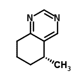 CAS 登录号：121282-96-0， (5R)-5-甲基-5,6,7,8-四氢喹唑啉