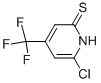 CAS 登录号：121307-83-3， 6-氯-4-(三氟甲基)-2(1H)-吡啶硫酮