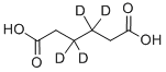 CAS#: 121311-78-2, Hexanedioic-3,3,4,4-D4acid