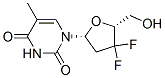 CAS 登录号：121353-87-5， 3',3'-二氟-3'-脱氧胸苷