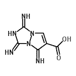 CAS 登录号：121447-39-0， 3-氨基-1,5-二亚胺-1H,5H-吡唑并[1,2-a][1,2,4]三唑-6-羧酸