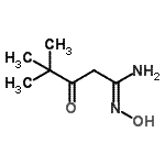 CAS 登录号：121449-41-0， N-羟基-4,4-二甲基-3-氧代戊烷脒